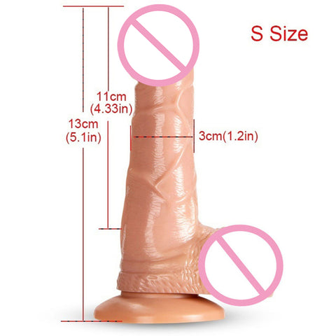 Wholesale prices Dildo Realistic with Suction Cup Dildo for Anal Big Penis Sex Toys Female Masturbator Adult Sex Product Toys