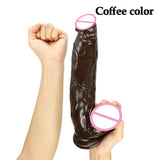 Wholesale prices 30cm Long Dildo Big Penis Suction Cup Anal toys big Dildo