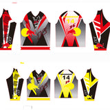 Custom Numbers/Name/logo/Team MOQ 1 piece sports MTB cycling motocross jerseyss