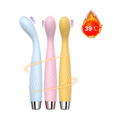 Wholesale prices Beginner G Spot Finger Vibrators Powerful Insert Masturbation Nipple Clit Stimulator Vagina Massager