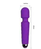 Wholesale prices 10 Speed Magic Wand Massager Women Vagina Clitoris G Spot Stimulator AV Vibrator