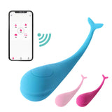 Wholesale prices Little whale Phone APP Remote Control Masturbator Nipples Clit Vagina Stimulator Vibrating Egg