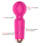 Wholesale prices Mini Nipples Clit massager Magic Wand vibrating G spot Vagina Masturbator AV Vibrator