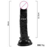 Wholesale prices Realistic Silicone Dildo Penis Suction Cup Dick Anal plug butt Sex Toys Dildo