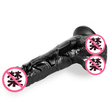 Wholesale prices Big discount only 1.8USD take home! Black Suction Cup Swing penis masturbation Realistic Big Glans Dildo
