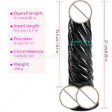 Wholesale prices Whorled Dildo Realistic with Suction Cup Small Dildo for Anal Penis Sex Toys Female Masturbator