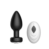 Wholesale prices Wireless Remote Control Vibrating Silicone Anal Butt Plug Stimulator G-Spots Waterproof Massager Anal Plug Vibrator
