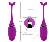 小さなクジラワイヤレスリモコン女性クリトリス膣刺激装置振動卵