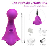 Wholesale prices Wearable Rechargeable Wireless Remote Control Sucking Clit Vibrator G-spot Massager Dildo Butterfly Vibrator