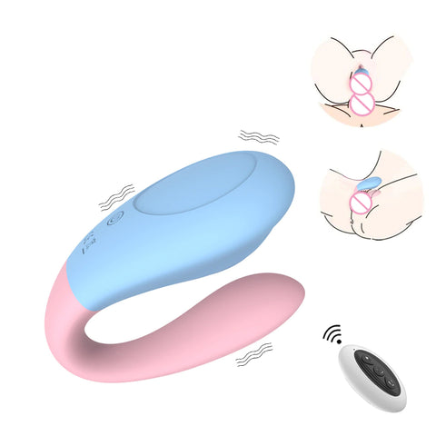 Wholesale prices Wireless Remote control USB Wearable Rechargeable Dildo G Spot U Shape Vibrating Egg