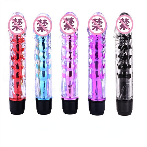 Wholesale prices Spot Vibrator G Jelly Dildo Massager Sex Toy Lipstick Female Adult Sex Product Dildo