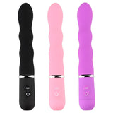 Wholesale prices G-point Stick Silicone Female Massage Adults Erotic Product Nipple Vagina Masturbation Vibrator