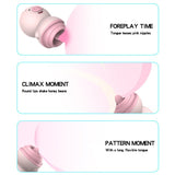 Wholesale prices Rechargeable Mini Cute Pig Licking Vibrators Sucker Vagina Massager Masturbator Clitoris Stimulator