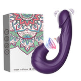 Wholesale prices Vagina Nipple Clit Sucking Tongue Vibrator licking Sucker Oral Sex Stimulator Dildo Vibrator