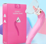 新バージョン 舌舐めポンプ クリトリス Gスポット バイブレーター 乳首 膣 乳房マッサージャー クリトリス刺激装置