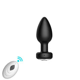 Wholesale prices Wireless Remote Control Vibrating Silicone Anal Butt Plug Stimulator G-Spots Waterproof Massager Anal Plug Vibrator