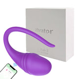Wholesale prices APP WIFI wireless remote control Masturbator Women Clit Vagina Stimulator Tadpole Dildo Vibrating Egg